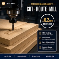 Panneau MDF double face en placage de mélamine, panneau MDF 18 mm, panneaux de sculpture modernes DIY, panneaux de fibres pour la fabrication de meubles