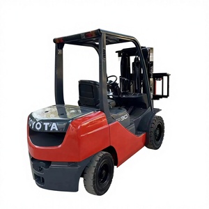 Mini Montacargas Toyota de 3 Toneladas, Montacargas Diésel Toyota Usado de 3 Toneladas FD30 Japonés - Product Image 1