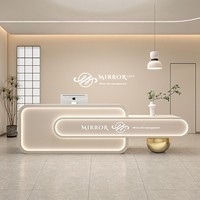 Mostrador de Recepción para Salón de Belleza, Tienda de Ropa, Tienda de Novias, Institución de Capacitación, Clínica Médica, Clínica Dental