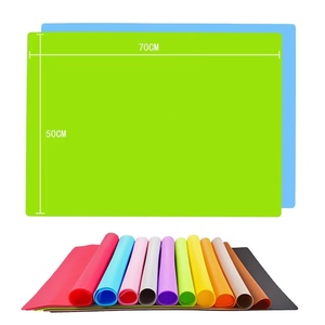 Tapis de cuisson en silicone grand format 50*70cm, réutilisable, imperméable, résistant à la chaleur, qualité alimentaire - Product Image 2