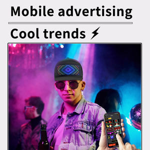 Gorras con Pantalla LED, Gorras Luminosas para Fiestas de Cumpleaños, Gorras de Béisbol que Brillan en la Oscuridad, Gorras de Protección Solar para Exteriores, Venta al por Mayor - Product Image 6