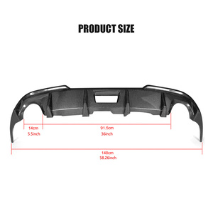 10-13 G37 sợi carbon phía sau khuếch tán môi cho Infiniti G <span class=keywords><strong>Series</strong></span> G37 x Sport sedan 4 cửa - Product Image 2