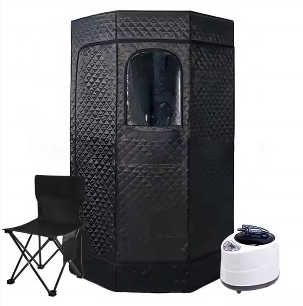 A Portable and Easy-to-use Home Spa with a Full-body Steam Sauna Tent Featuring a 3L Steamer