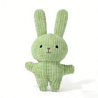Jouets en peluche pour animaux de compagnie Lapin de Pâques 2026 Lapin personnalisé Nouveau design Jouet à mâcher pour chien