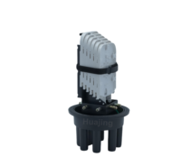 GJS-M7/RS-AS Type de dôme de haute qualité 4 en 4 sorties 96 144 noyaux 1x16 1x32 boîte de joint de fibre + séparateur + distribution + fibre de boîte
