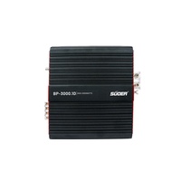 Amplificateur de voiture numérique mono canal classe D BP-3000.1D 3000W, système audio de voiture 12V
