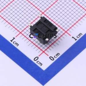 UK-B0228-G7-160 Tactile Switch SMD-4P,6x6mm Switch Single Pole Single Throw Round Button 1.6N Vertical Mount - Product Image 2