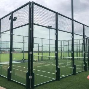 Manufacturer Quickly Install Customized Outdoor Anti-Corrosion Anti-Rust Powder Coated Padel Tennis Football Court <b>Fence</b> - Product Image 5