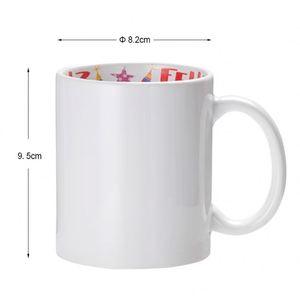Taza de Sublimación de 11 oz, Regalos para el Día de San Valentín, Cumpleaños, Día de la Madre, Navidad, Tazas en Blanco - Product Image 5