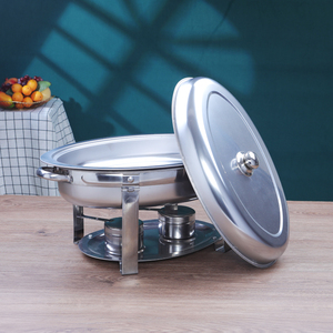 Equipo de Buffet de Acero Inoxidable para Restaurantes y Servicios de Catering, Plato para Calentar Comida, Juego de Recipientes para Servir, Suministros para Hoteles y Fiestas - Product Image 6