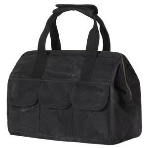Sac à dos d'électricien personnalisable OEM/ODM à ouverture supérieure, en toile imperméable, rangement universel pour outils de jardinage et de menuiserie - Product Image 5