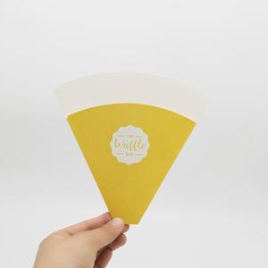 Prendere fuori crepe francese di imballaggio, crepe di carta holder , crepe cono di carta - Product Image 5
