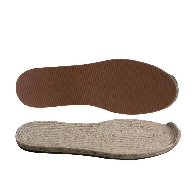 Penjualan langsung dari pabrik Sandal pria berkualitas tinggi antiselip Jute buatan tangan Sandal sol luar dibuat untuk Obral musim panas Sandal