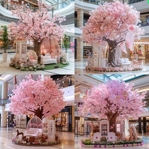 Nhân Tạo Hoa Nhân Tạo Trần Nhà Hàng Trang Trí Hàng Đầu Hoa Anh Đào Hoa Nho Phong Cách Nhật Bản - Product Image 6