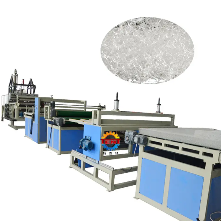 South Korea High Plastic polymer POE TPU coil mattress making machine