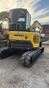 Mini-excavatrice Yanmar de 5 tonnes de poids opérationnel, moteur Cummins, capacité de la benne de 0,4 m³, équipement de construction sur chenilles - Product Image 4