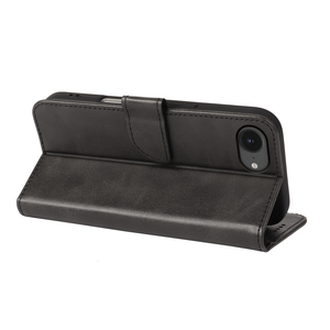 Étui de téléphone magnétique de luxe en cuir pour <span class=keywords><strong>iPhone</strong></span> 16 Pro Max 15 Plus 17 Air 14 13, portefeuille avec rabat et support S24 - Product Image 5
