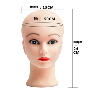 En gros patisa cils en caoutchouc pratique mannequin extensions de cils plat tête mannequin - Product Image 1