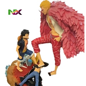 ฟิกเกอร์เรซิ่นวันพีซ ลูฟี่ ปะทะ โดฟลามิงโก ฉากต่อสู้ งานสตูดิโอ 3DA GK ของตกแต่งอนิเมะ - Product Image 5