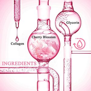 Kit Sakura per la Cura della Pelle del Viso ai Fiori di Ciliegio da 7 Pezzi con Tonico, Crema Contorno Occhi, Detergente, Siero, Crema, Maschere, Set Regalo per Ragazze Adolescenti - Product Image 4