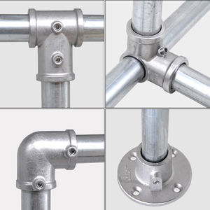 Raccords de tuyauterie à clé en aluminium de haute qualité 3/4 pouces 3 voies <span class=keywords><strong>coude</strong></span> à 90 degrés avec vis - Product Image 2