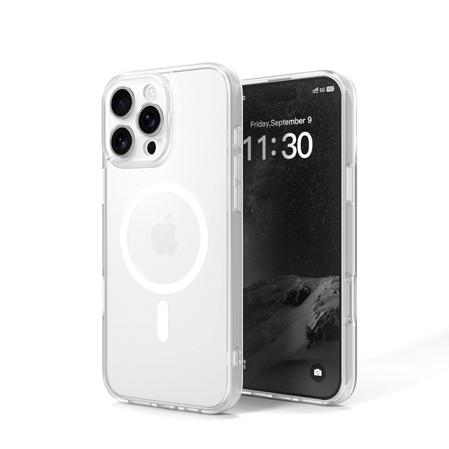 Anti-Scratch Magnetic Phone Case for iPhone 14 15 16 Pro Max with Built-in Metal Camera Protector Matte Skin Feel Cover