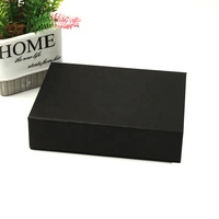 Emballage de luxe en carton noir personnalisé, boîte en Praline, pour chocolat, vente en gros