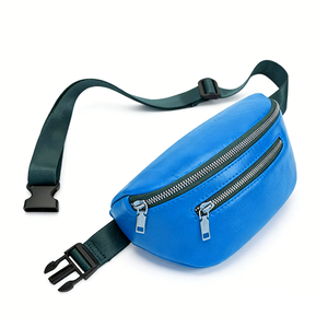 <span class=keywords><strong>Borsa</strong></span> a <span class=keywords><strong>tracolla</strong></span>/pettorale da <span class=keywords><strong>donna</strong></span> in pelle PU solida, elegante e <span class=keywords><strong>sportiva</strong></span>, con tasca con cerniera, ideale per il tempo libero - Product Image 2