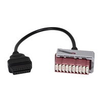 Cable de Diagnóstico OBD2 de 30 Pines para Peugeot Citroën Lexia3 PSA PP2000, Conector Adaptador Hembra de 16 Pines, Arnés de Cableado, Herramienta de Escaneo