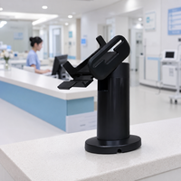 Soporte para Teléfono PS-60 para Registro Médico en Hospitales, Soporte Estable para Código QR para Pago de Seguros y Citas en Clínicas