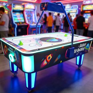 Machine de jeu vidéo de luxe à monnayeur, Air Hockey, avec accepteur de billets, personnalisable, pour deux joueurs, garantie 1 an, certifiée CE - Product Image 1