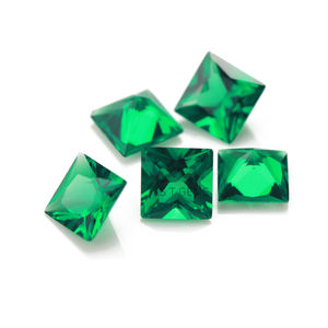 Loose 113# Green Synthetic <strong>Emerald</strong> Marquis Cut Nano <strong>Stone</strong> for Sale - Product Image 6