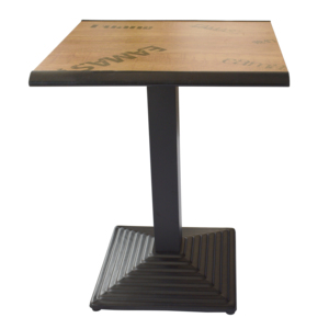 Fantian Großhandel Hot Selling Möbel <span class=keywords><strong>Square</strong></span> <span class=keywords><strong>Top</strong></span> Black Iron Esstisch für den Heimgebrauch