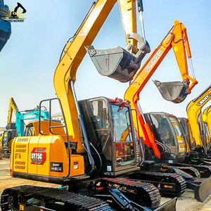 Versátil y productivo con gran maniobra y controles simples Excavadora usada Sany SY75 para sitios de excavación pequeños a medianos - Product Image 3