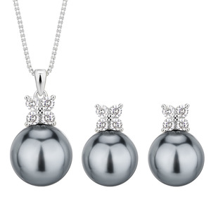 Pendientes <span class=keywords><strong>de</strong></span> perlas francesas clásicas con colgante <span class=keywords><strong>de</strong></span> temperamento simple Juego <span class=keywords><strong>de</strong></span> versión coreana <span class=keywords><strong>de</strong></span> gama alta - Product Image 4