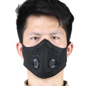 Máscara de Respiración Deportiva para Exteriores, Personalizable, Venta al Por Mayor Directa de Fábrica, con Filtros, Protección Invernal y Válvula de Respiración de Nailon - Product Image 1