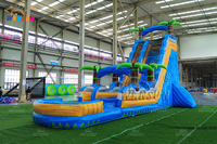 Toboggans aquatiques gonflables géants WINSUN pour usage commercial – Vente directe usine, toboggan aquatique gonflable pas cher pour adultes, idéal pour les fêtes et piscines.