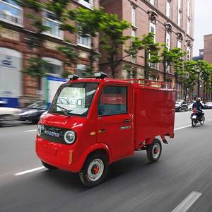 Camion de carrosserie électrique + tricycle + vente chaude Triciclo Electrico Para Adultos Tricycles électriques Cargo Truck 1500W voiture fermée - Product Image 4