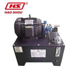 Hao Shou Hydraulic <b>Pump</b> 350 <b>Bar</b> 5 Hp Gear <b>Pump</b> Single Stage For Automotive Clamping System - Product Image 3