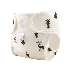 Pannolini a mutandina in cotone stampato 3D anti-perdita, riutilizzabili per neonati, copripannolino traspirante anti-perdita laterale per neonati - Product Image 3