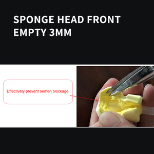 मस्यडर अनुकूलित स्वाइन इनसेमिनेशन ट्यूब उत्पादन डिस्पोजेबल एवा फोम टिप पीपी वीर्य कैथेटर जिल्ट्स के लिए पूंछ प्लग के साथ - Product Image 5