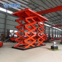 Plateforme élévatrice à ciseaux fixe de type SJG, 4m, 6m, 8m, électrique, 2t, en promotion