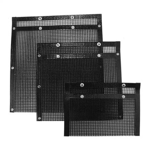 Grill Nets <b>PTFE</b> Non-Stick Mesh BBQ Cooking Baking Barbecue Tool S M L Size Set - Product Image 1