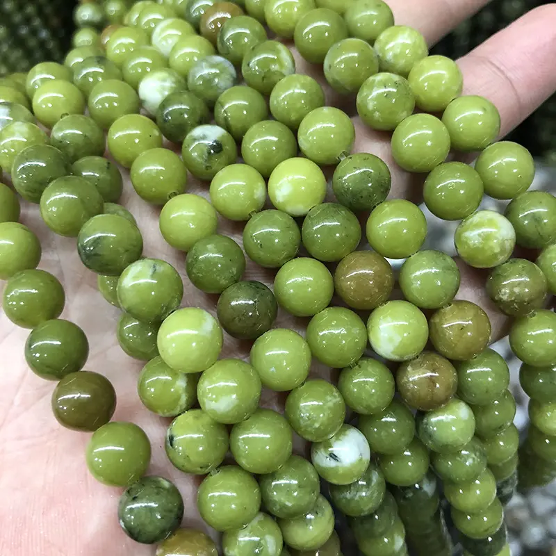 Fabrik Großhandel Southern Jasper Streu perlen Southern Jade Natural Loose Stone Perlen für DIY Armband