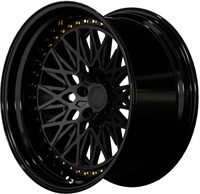 Jantes en alliage d'aluminium forgé 2 pièces, moyeux personnalisés de 17 à 26 pouces, jantes en alliage multi-spécifications avec ET 35 mm, 40 mm, 20 mm, PCD