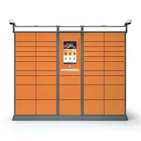 Casier à colis intelligent extérieur avec écran tactile 10,1/21,5 pouces – Armoire de livraison intelligente pour entreprises de livraison express et appartements