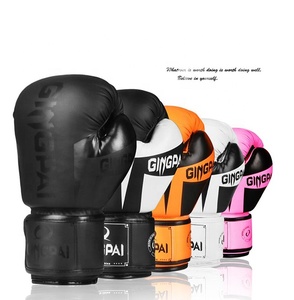Gants d'entraînement en cuir PU à logo personnalisé, Gants De Boxe pour homme gagnant - Product Image 3