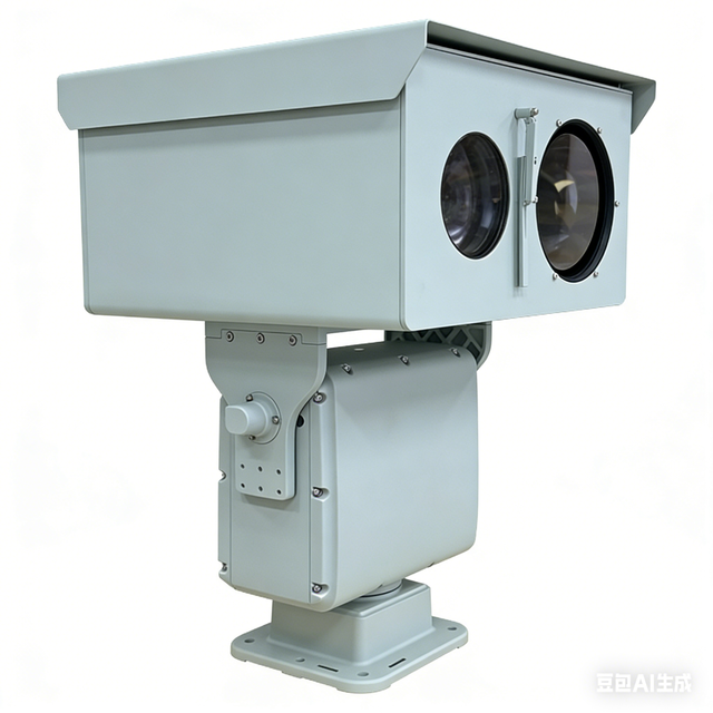 Ultra Long Range 2MP Thermal PTZ Camera Night Vision IP66 Waterproof Intrusion Detection CMOS Sensor Human Motion Tracking 360