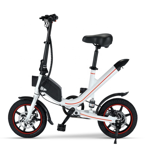 2020 Trending Foldable Electric Bicycle Bike E Bikes 36V 6.6AH 12'' Europe Free Shipping