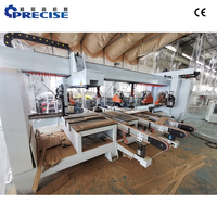 Scie à panneaux à quatre côtés haute efficacité pour la production de portes sur mesure en atelier
